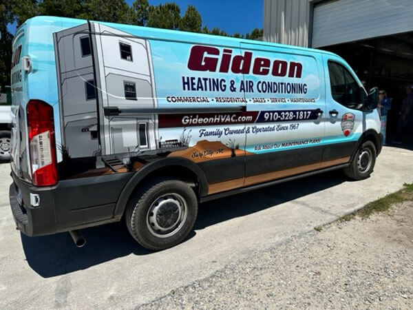Gideon service truck