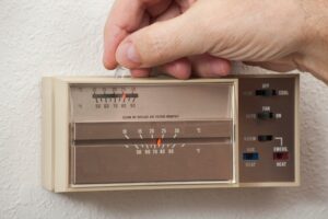 Thermostat Often Seen In Old Homes